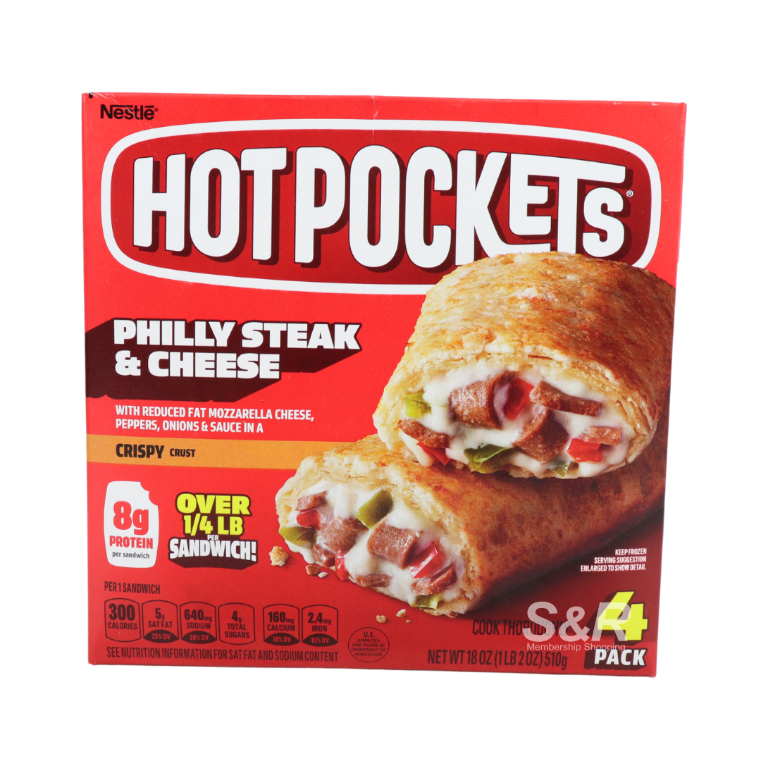 Hot Pockets Philly Steak & Cheese 510g